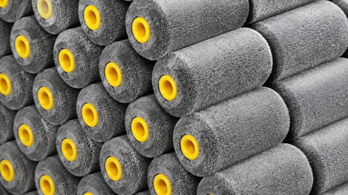TruCoat NanoFlock foam roller 2 inch